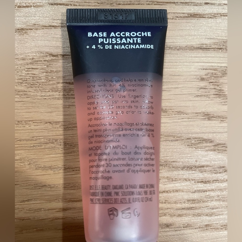 e.l.f. Power Grip Primer 4% Niacinamide 0.84 oz Face Makeup Primer - Brand New - Picture 7 of 7